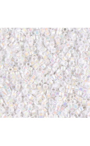 Miyuki delica beads 10/0 - White pearl ab DBM-202